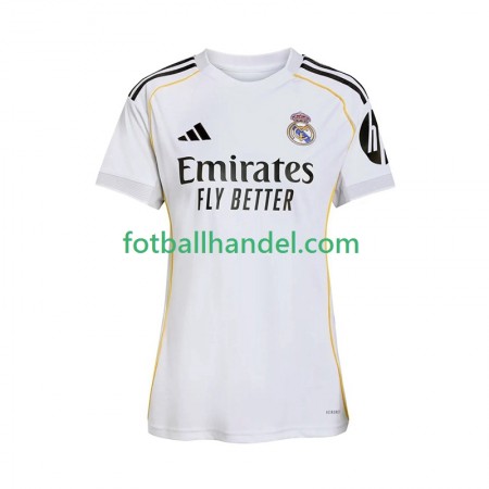 Dame Fotballdrakter Real Madrid Hjemme 2025-26 Kortermet